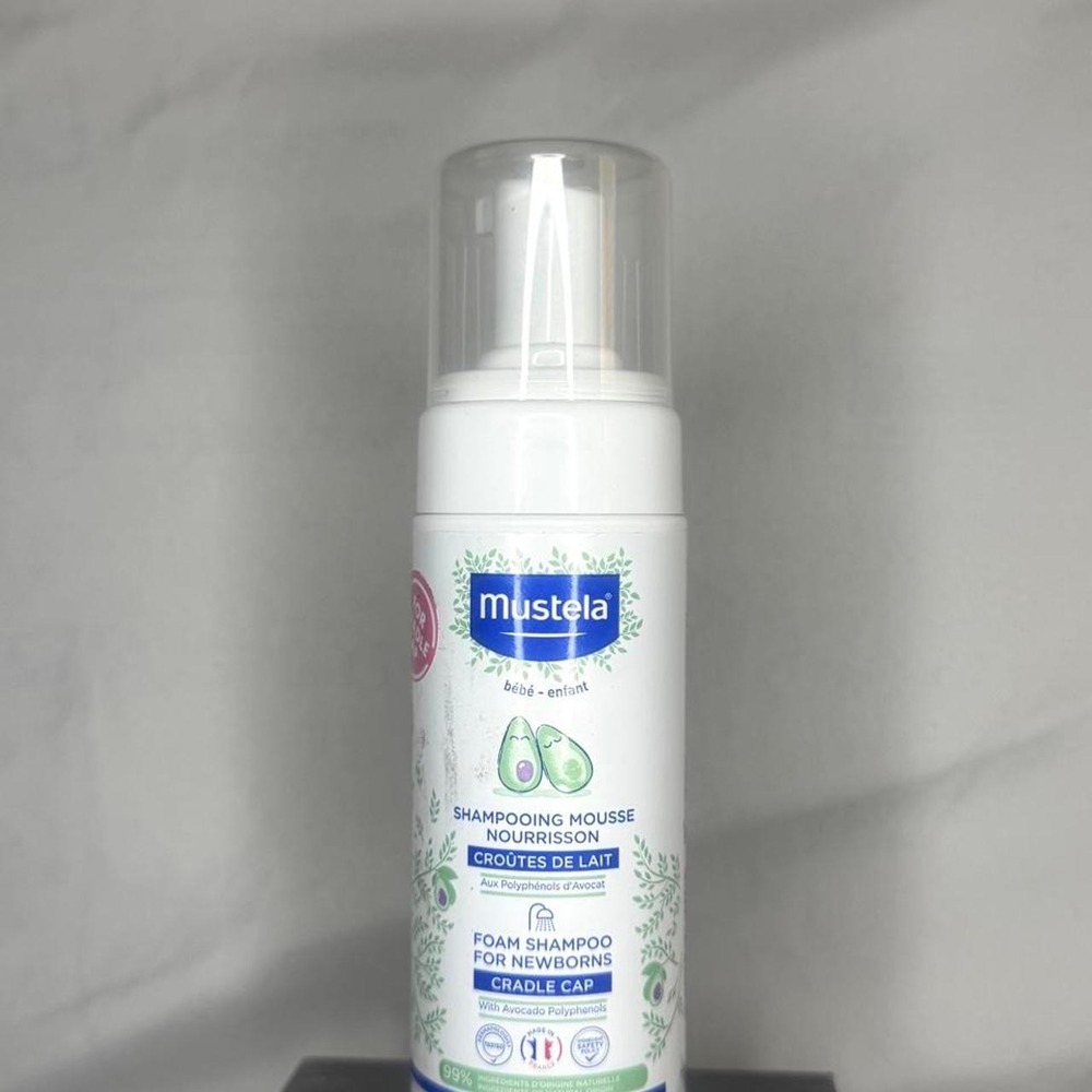 Mustela Foam Shampoo for Newborns Cradle Cap 5.07 oz